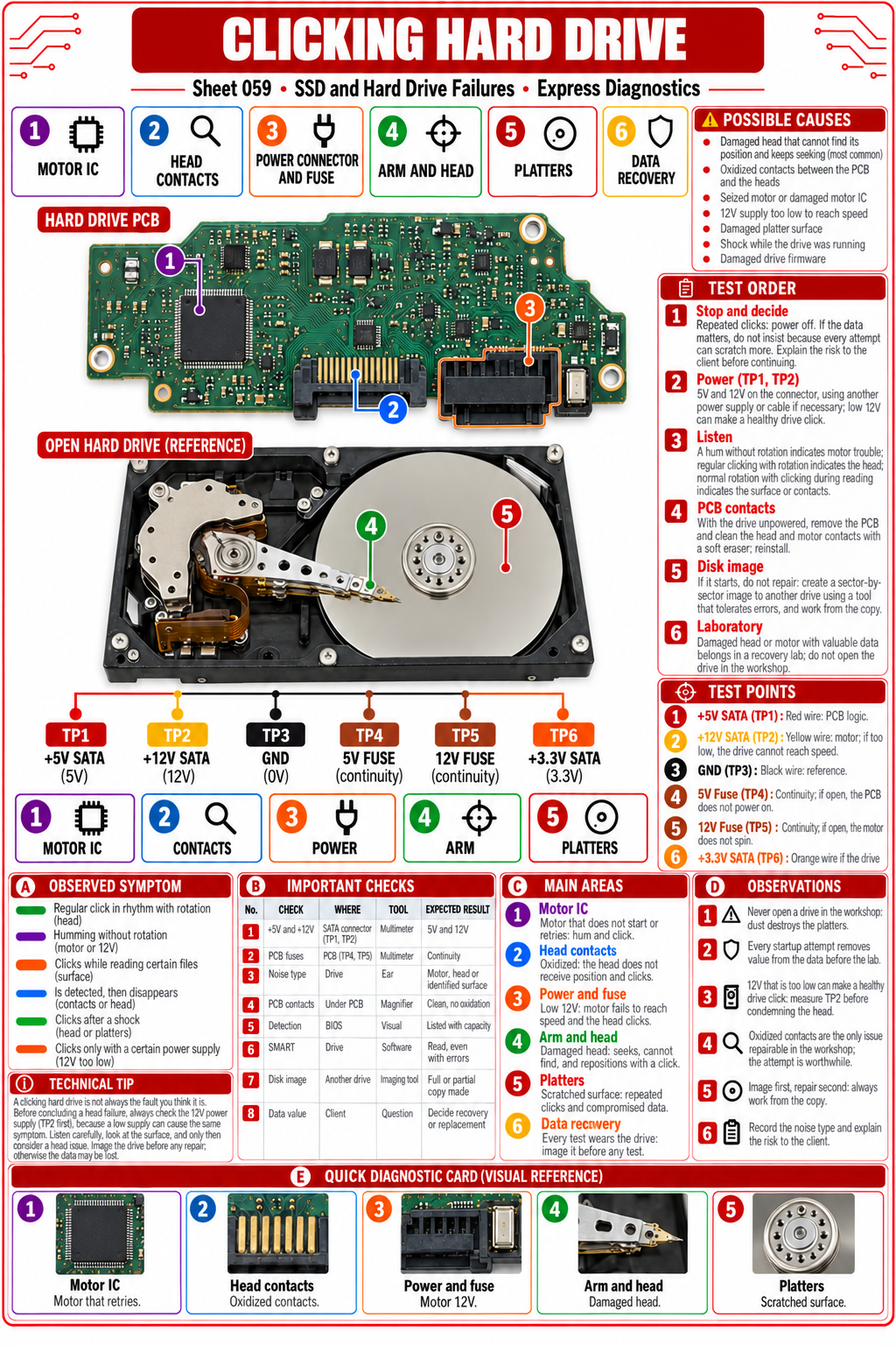 The PC Fault Finder – 120 Visual Diagnostic Cards