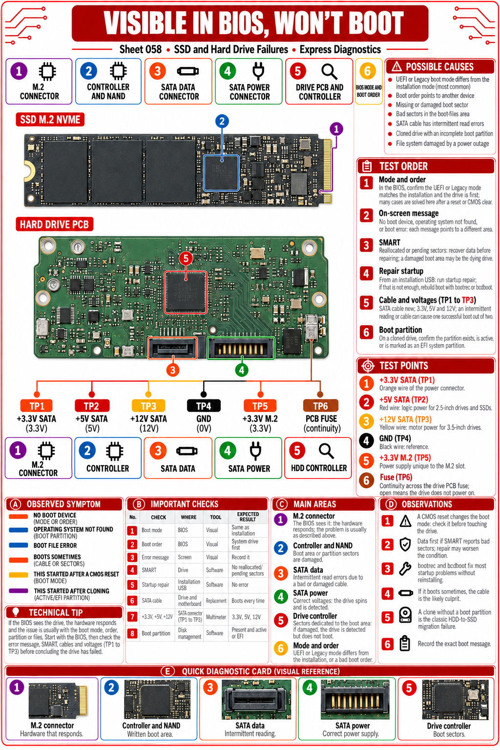 The PC Fault Finder – 120 Visual Diagnostic Cards