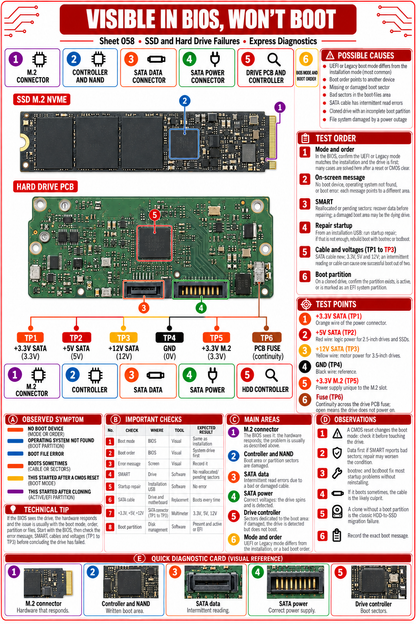 The PC Fault Finder – 120 Visual Diagnostic Cards