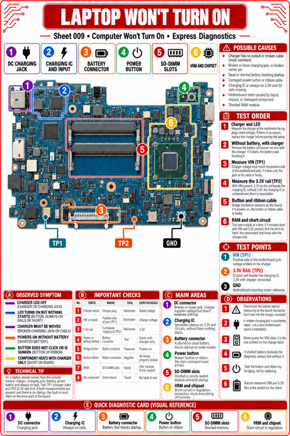 The PC Fault Finder – 120 Visual Diagnostic Cards